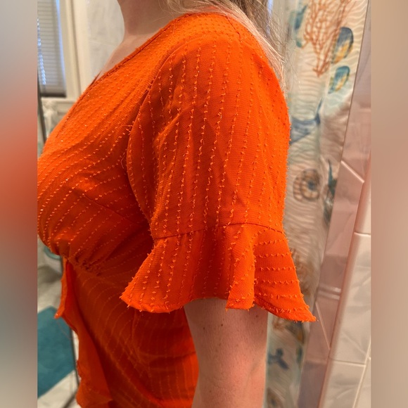 NWT Orange Michael Kors Dress - Picture 8 of 11